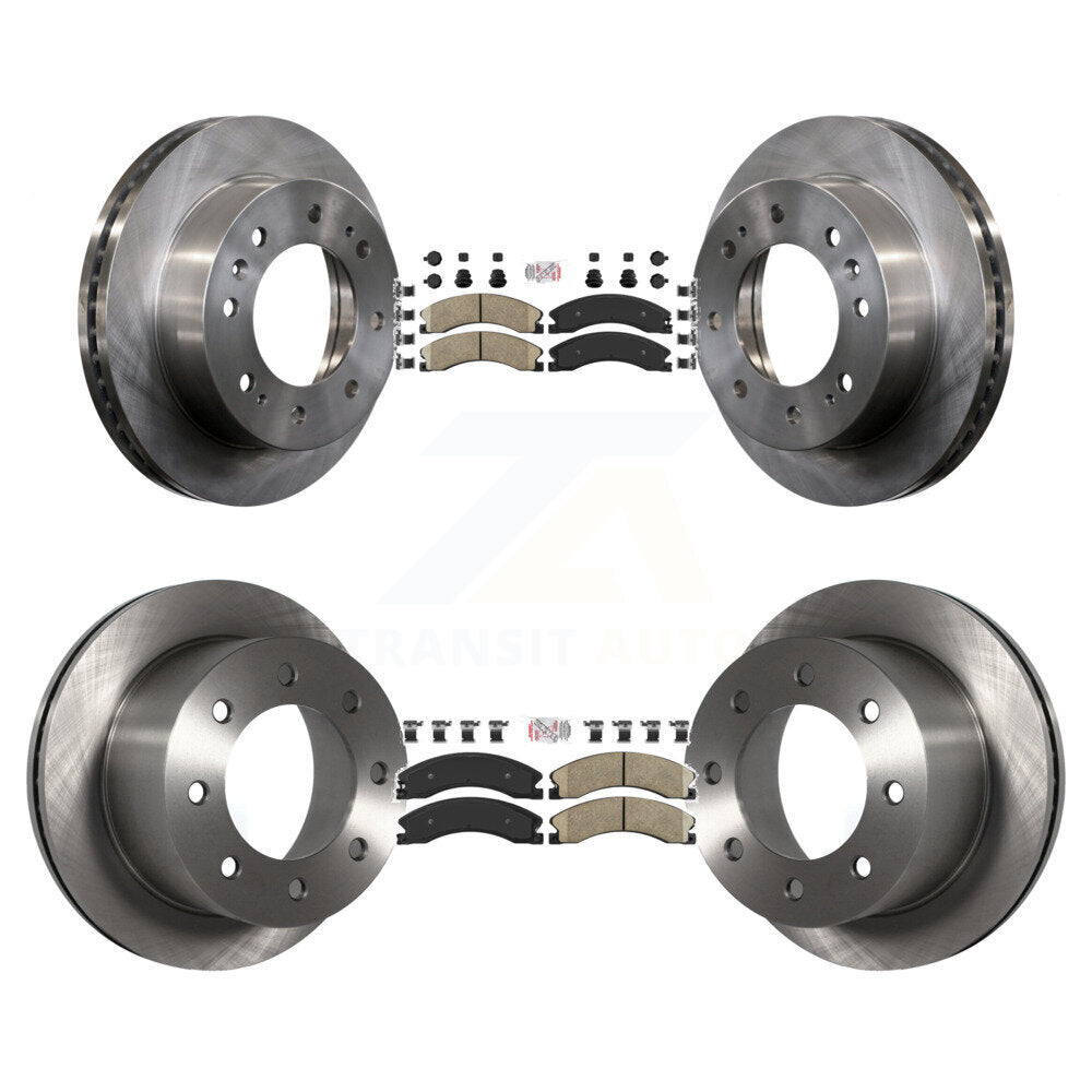 Transit Auto K8A-106729 Disc Brake Kit for 2011-2019 Chevrolet Silverado 3500 HD, GMC Sierra 3500 HD - Front and Rear product image