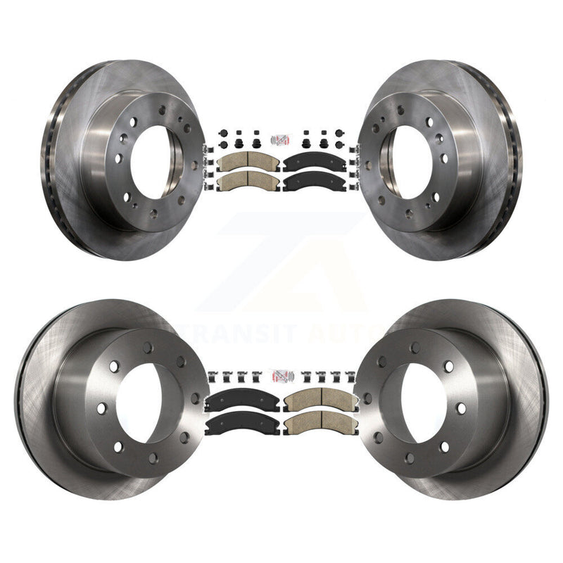 Transit Auto K8A-106729 Disc Brake Kit for 2011-2019 Chevrolet Silverado 3500 HD, GMC Sierra 3500 HD - Front and Rear product image
