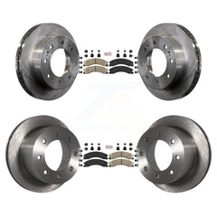 Transit Auto K8A-106731 Disc Brake Kit for 2011-2019 Chevrolet Silverado 3500 HD, GMC Sierra 3500 HD - Front and Rear product image
