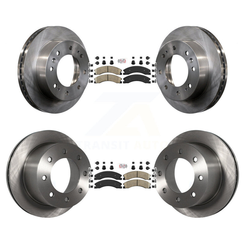 Transit Auto K8A-106731 Disc Brake Kit for 2011-2019 Chevrolet Silverado 3500 HD, GMC Sierra 3500 HD - Front and Rear product image
