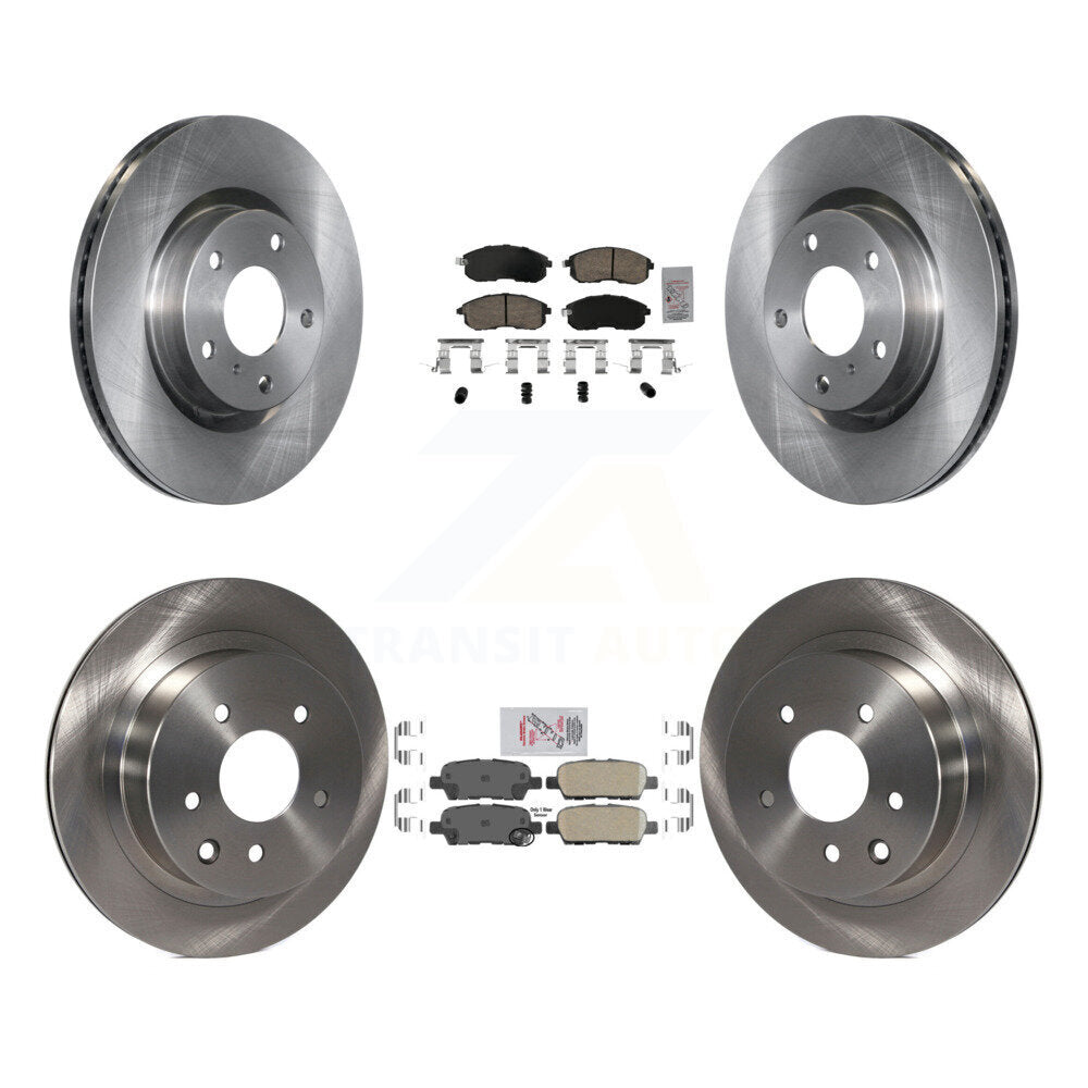 Transit Auto K8A-106732 Disc Brake Kit for 2003-2005 INFINITI G35, Nissan 350Z - Front and Rear product image