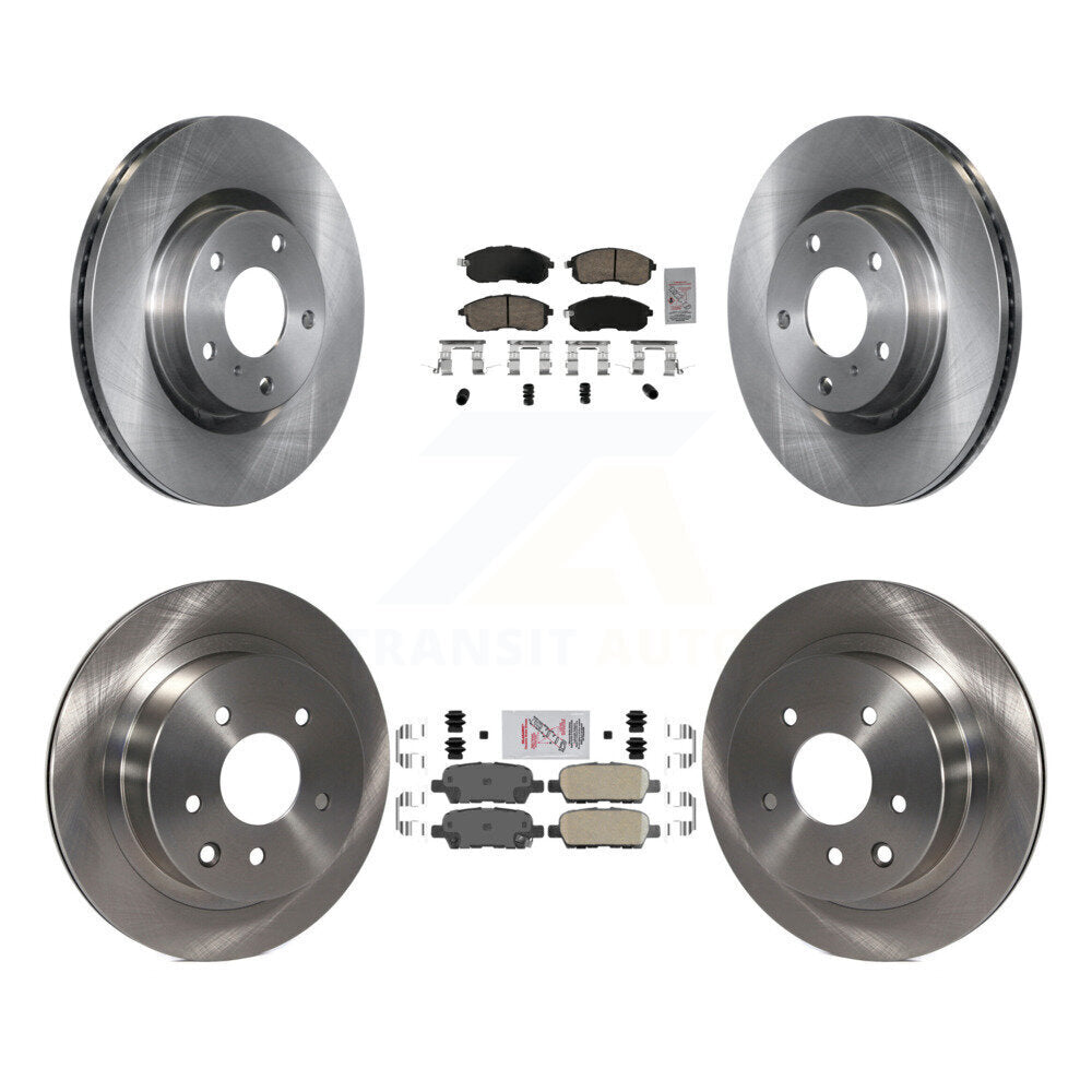 Transit Auto K8A-106733 Disc Brake Kit for 2003-2005 INFINITI G35, Nissan 350Z - Front and Rear product image