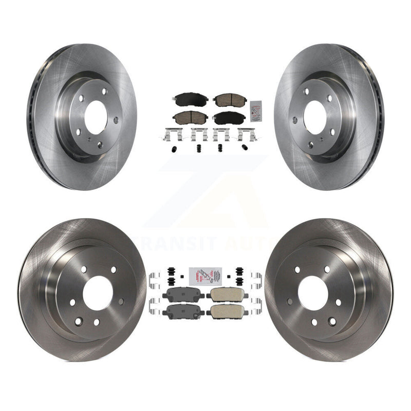 Transit Auto K8A-106733 Disc Brake Kit for 2003-2005 INFINITI G35, Nissan 350Z - Front and Rear product image