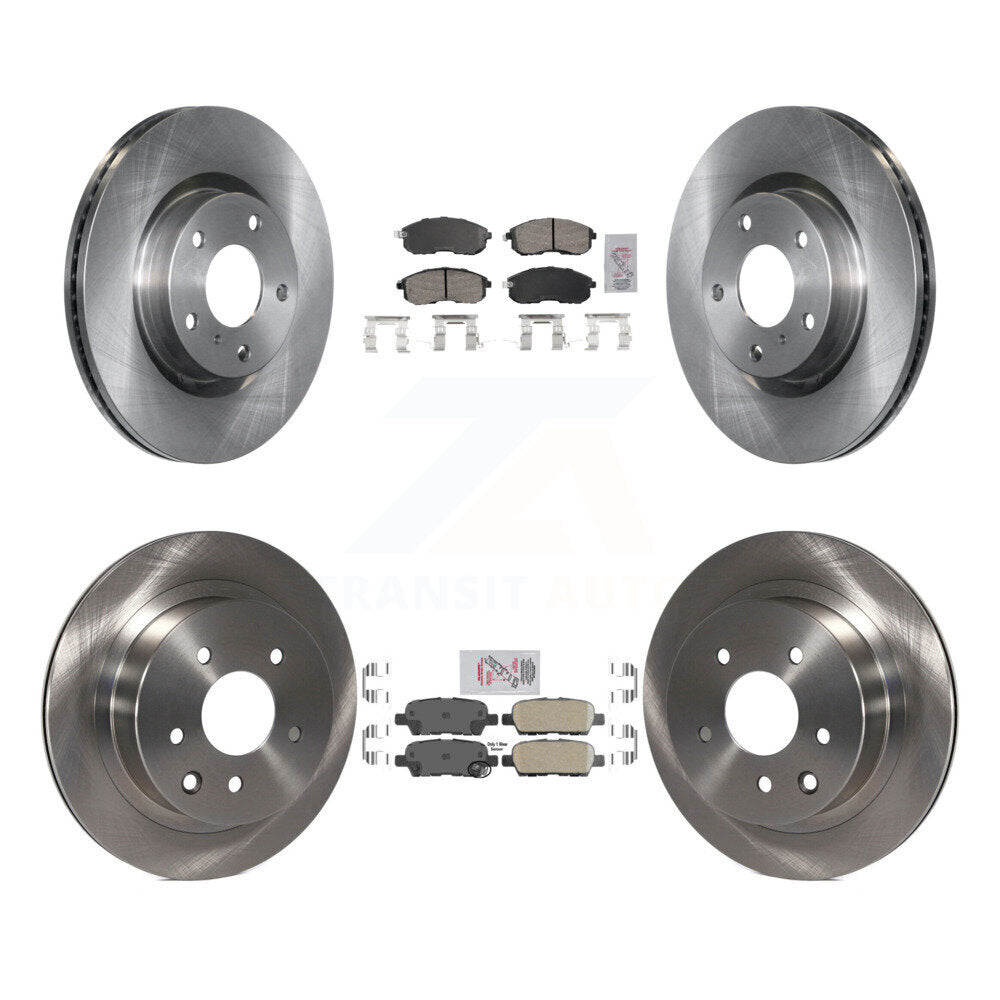Transit Auto K8A-106734 Disc Brake Kit for 2003-2005 INFINITI G35, Nissan 350Z - Front and Rear product image