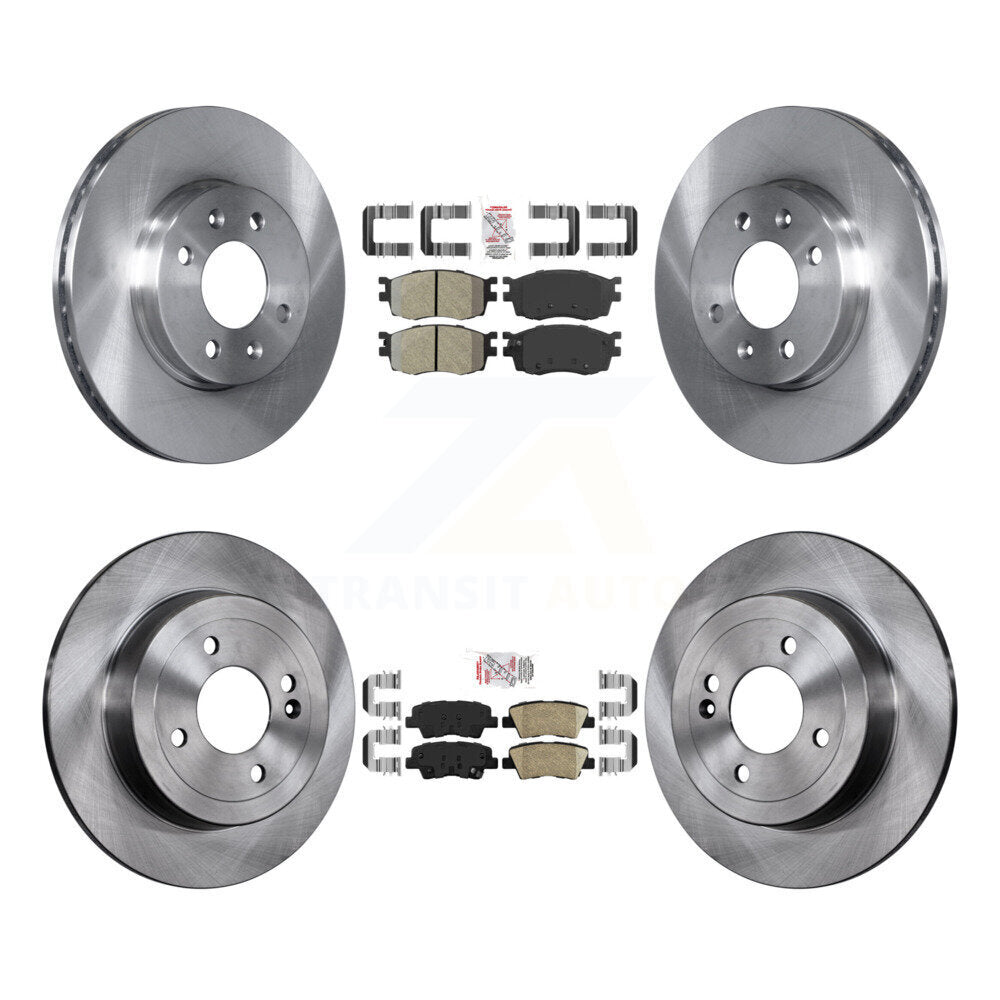 Transit Auto K8A-106767 Disc Brake Kit for 2011 Hyundai Accent - Front and Rear product image