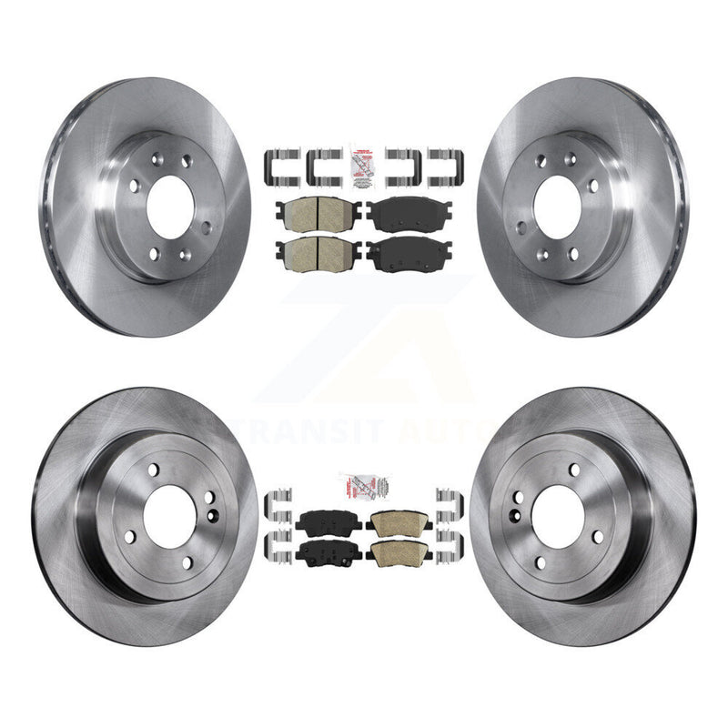 Transit Auto K8A-106767 Disc Brake Kit for 2011 Hyundai Accent - Front and Rear product image