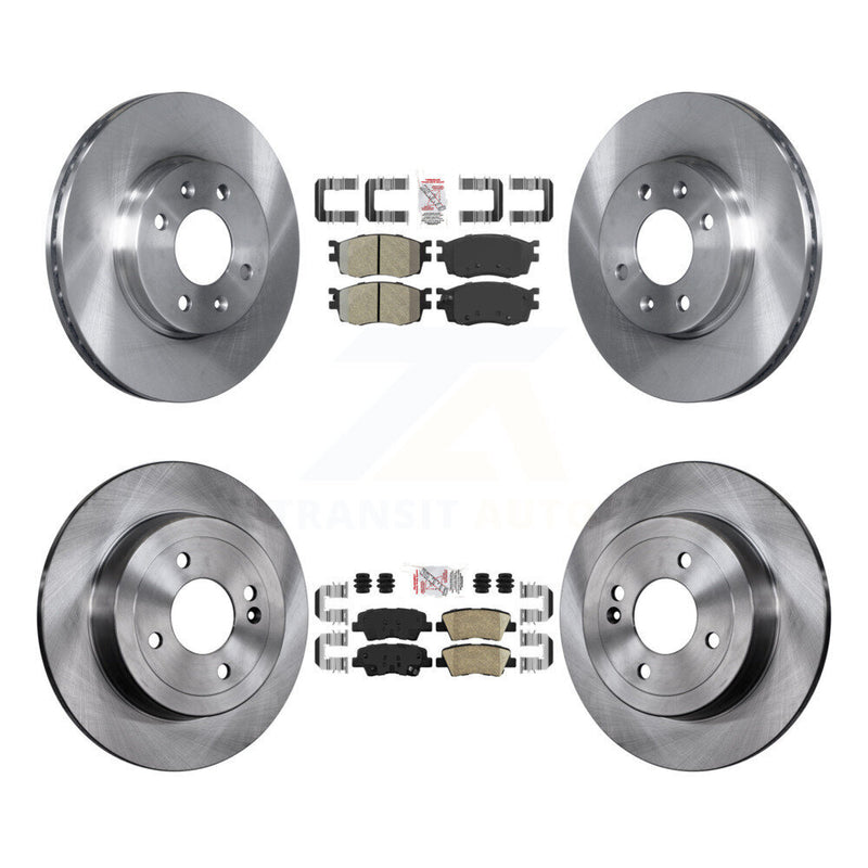 Transit Auto K8A-106768 Disc Brake Kit for 2011 Hyundai Accent - Front and Rear product image