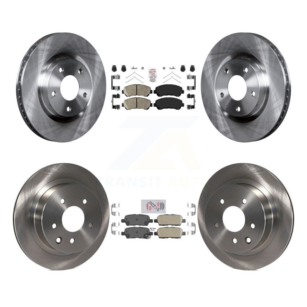 Transit Auto K8A-106769 Disc Brake Kit for 2008-2015 Nissan Rogue Select, Nissan Rogue - Front and Rear product image