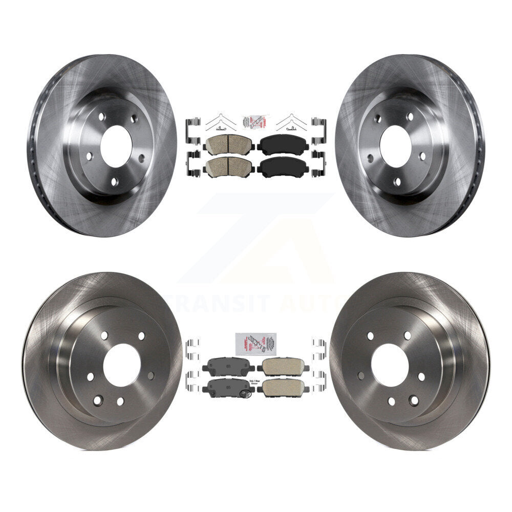 Transit Auto K8A-106771 Disc Brake Kit for 2008-2015 Nissan Rogue Select, Nissan Rogue - Front and Rear product image