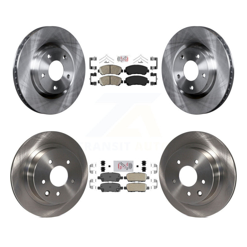 Transit Auto K8A-106772 Disc Brake Kit for 2008-2015 Nissan Rogue Select, Nissan Rogue - Front and Rear product image