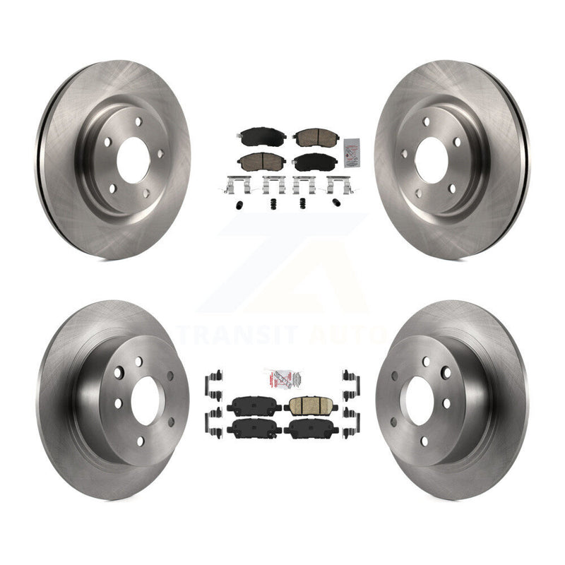 Transit Auto K8A-106776 Disc Brake Kit for 2017-2019 Nissan Sentra - Front and Rear product image
