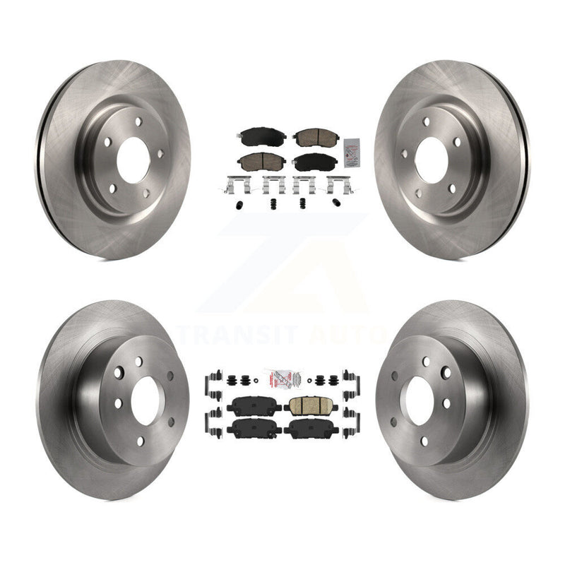 Transit Auto K8A-106777 Disc Brake Kit for 2017-2019 Nissan Sentra - Front and Rear product image