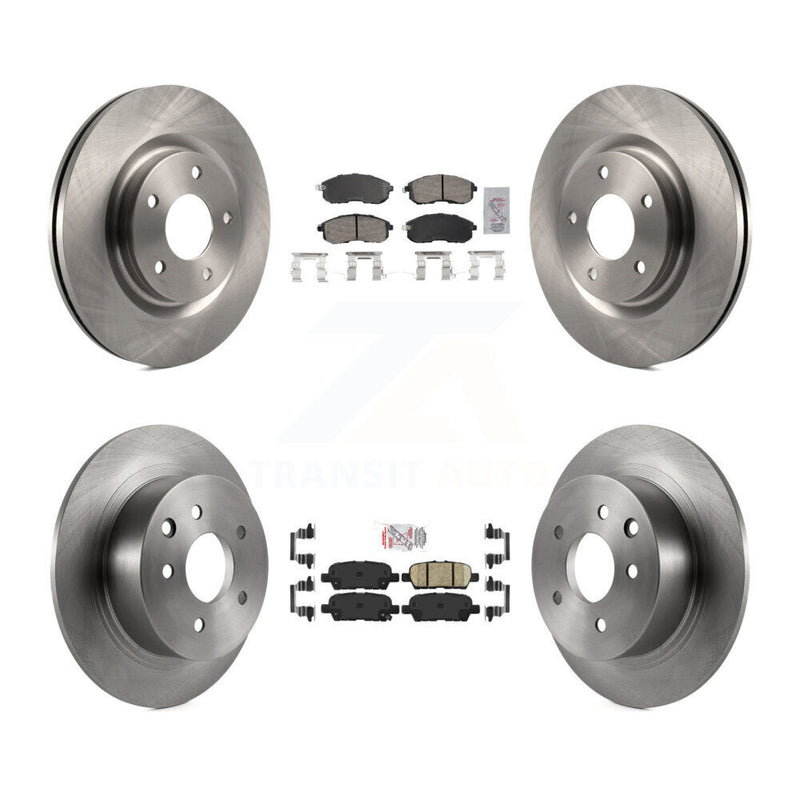 Transit Auto K8A-106778 Disc Brake Kit for 2017-2019 Nissan Sentra - Front and Rear product image