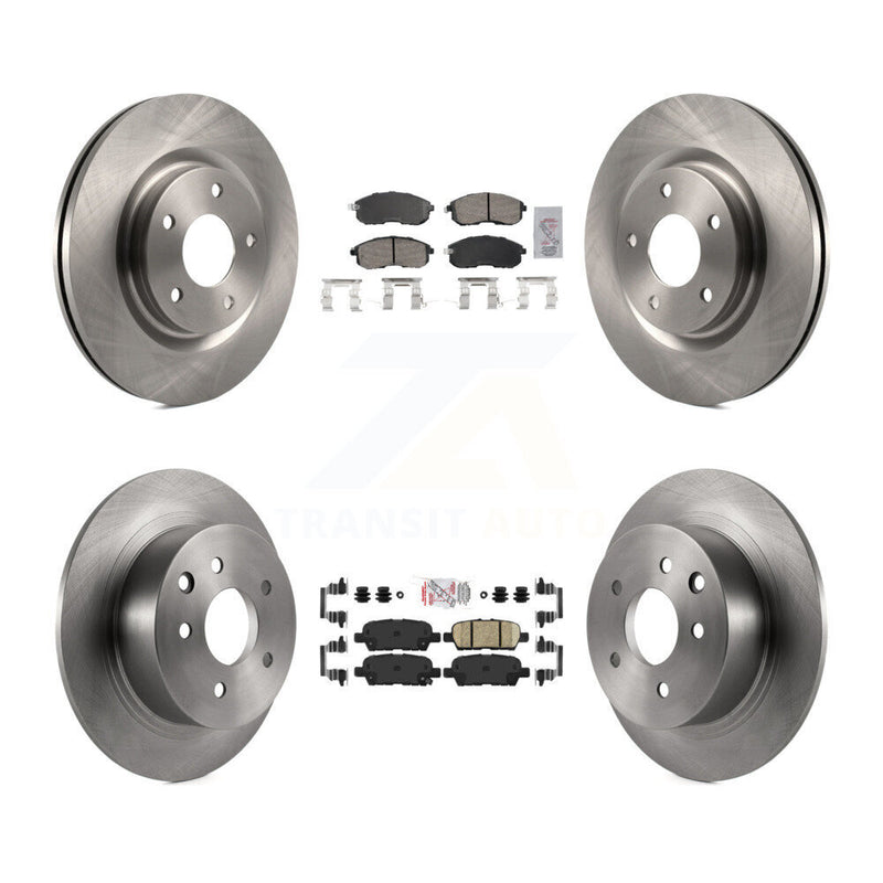 Transit Auto K8A-106779 Disc Brake Kit for 2017-2019 Nissan Sentra - Front and Rear product image