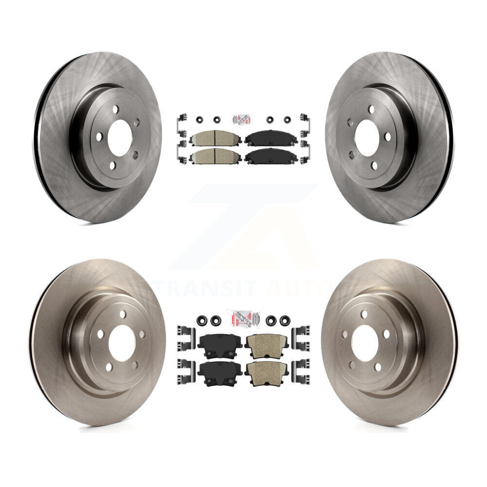 Transit Auto K8A-106788 Disc Brake Kit for 2006-2013 Dodge Charger - Front and Rear product image