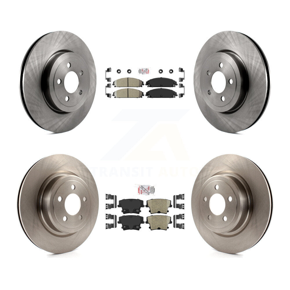 Transit Auto K8A-106789 Disc Brake Kit for 2006-2013 Dodge Charger - Front and Rear product image