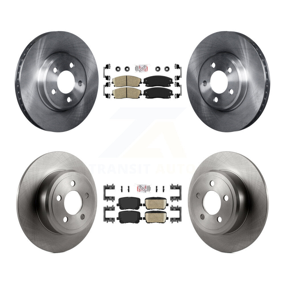 Transit Auto K8A-106790 Disc Brake Kit for 2014-2018 Dodge Charger - Front and Rear product image