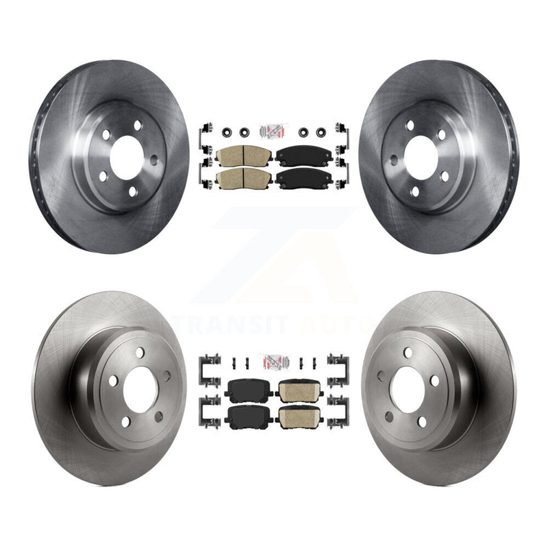 Transit Auto K8A-106790 Disc Brake Kit for 2014-2018 Dodge Charger - Front and Rear product image