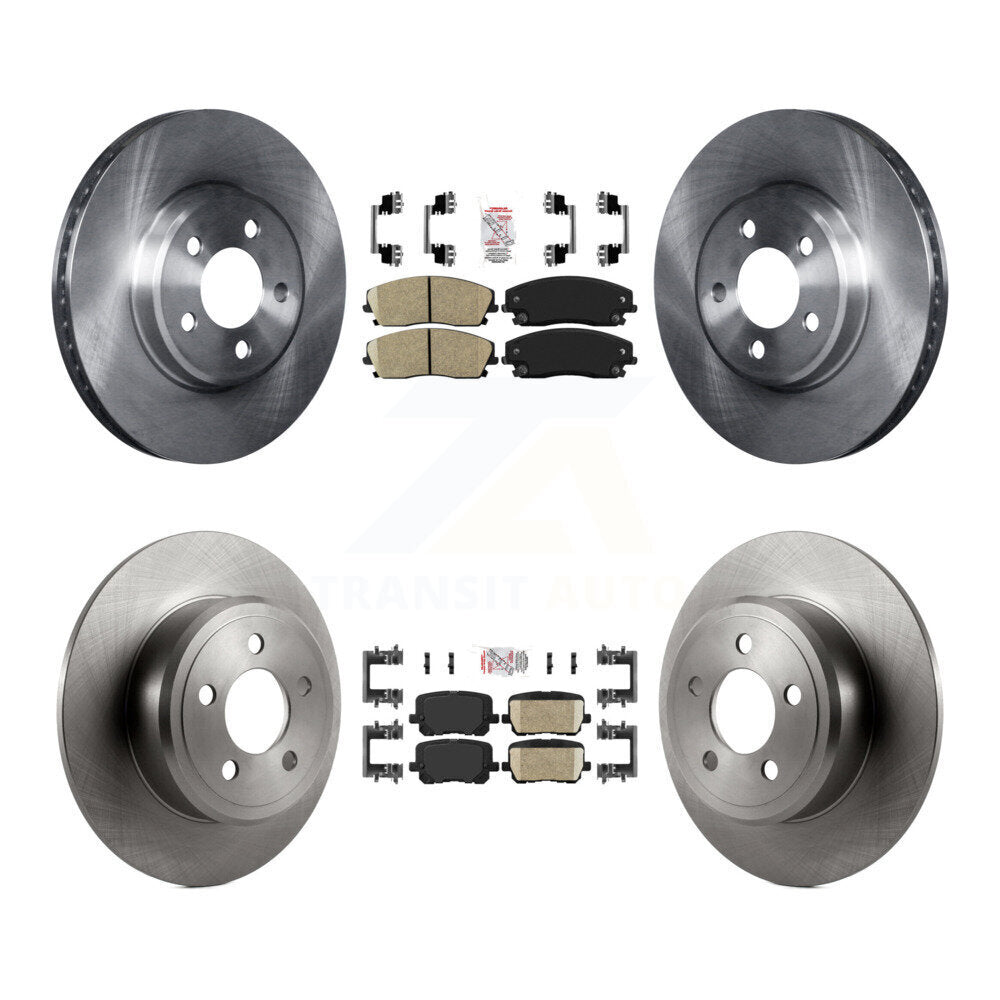 Transit Auto K8A-106791 Disc Brake Kit for 2014-2018 Dodge Charger - Front and Rear product image