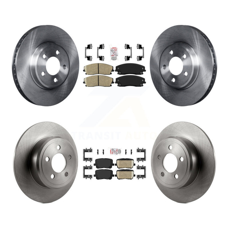 Transit Auto K8A-106791 Disc Brake Kit for 2014-2018 Dodge Charger - Front and Rear product image