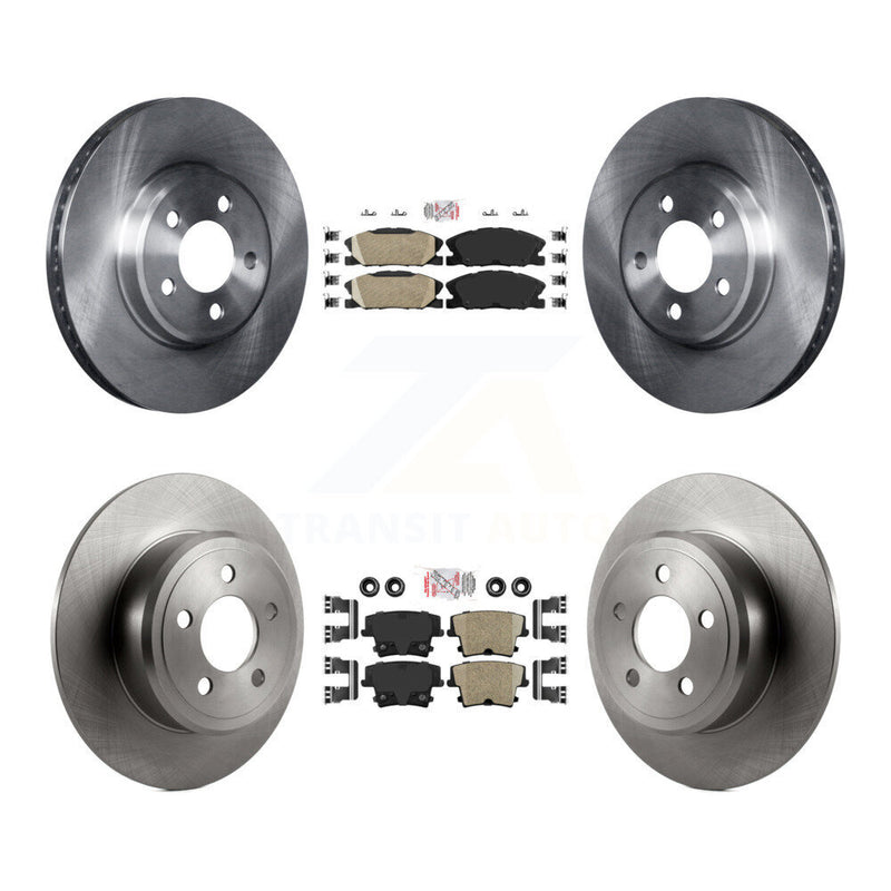Transit Auto K8A-106792 Disc Brake Kit for 2014-2018 Dodge Charger - Front and Rear product image