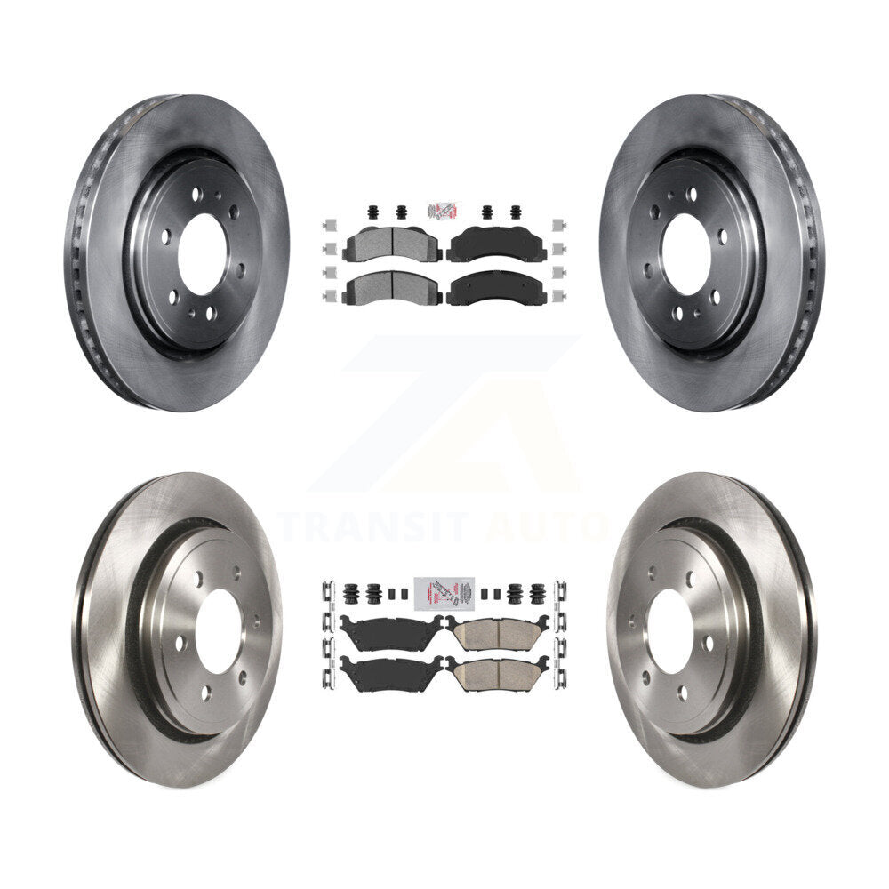 Transit Auto K8A-106818 Disc Brake Kit for 2015-2017 Ford F-150 - Front and Rear product image