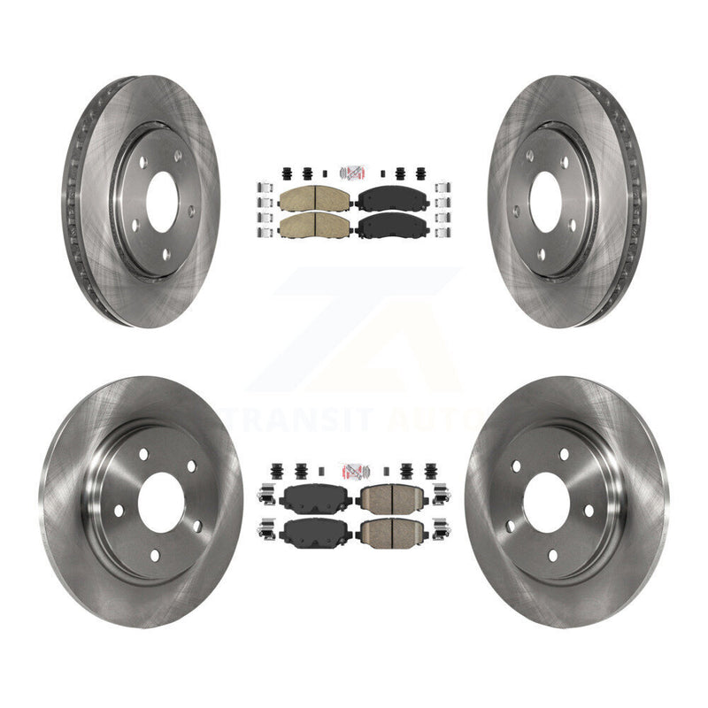 Transit Auto K8A-106844 Disc Brake Kit for 2017-2018 Dodge Grand Caravan - Front and Rear product image