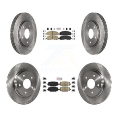 Transit Auto K8A-106845 Disc Brake Kit for 2017-2018 Dodge Grand Caravan - Front and Rear product image