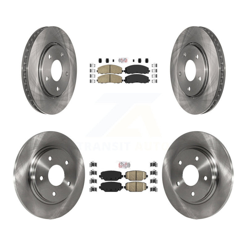 Transit Auto K8A-106845 Disc Brake Kit for 2017-2018 Dodge Grand Caravan - Front and Rear product image