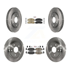 Transit Auto K8A-106846 Disc Brake Kit for 2017-2018 Dodge Grand Caravan - Front and Rear product image