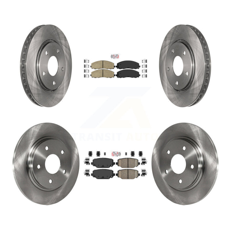 Transit Auto K8A-106846 Disc Brake Kit for 2017-2018 Dodge Grand Caravan - Front and Rear product image