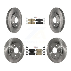 Transit Auto K8A-106847 Disc Brake Kit for 2017-2018 Dodge Grand Caravan - Front and Rear product image