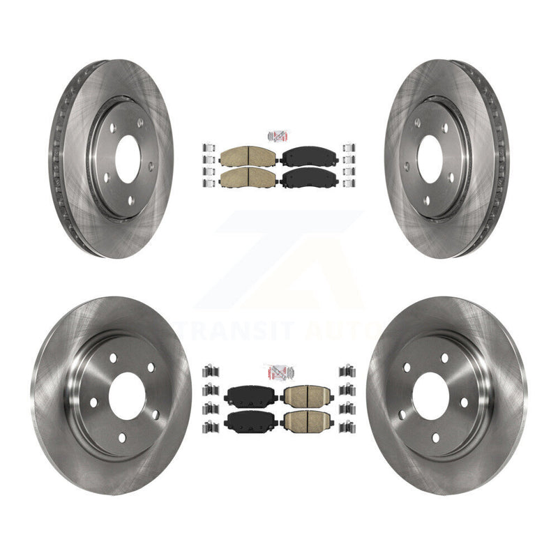 Transit Auto K8A-106847 Disc Brake Kit for 2017-2018 Dodge Grand Caravan - Front and Rear product image