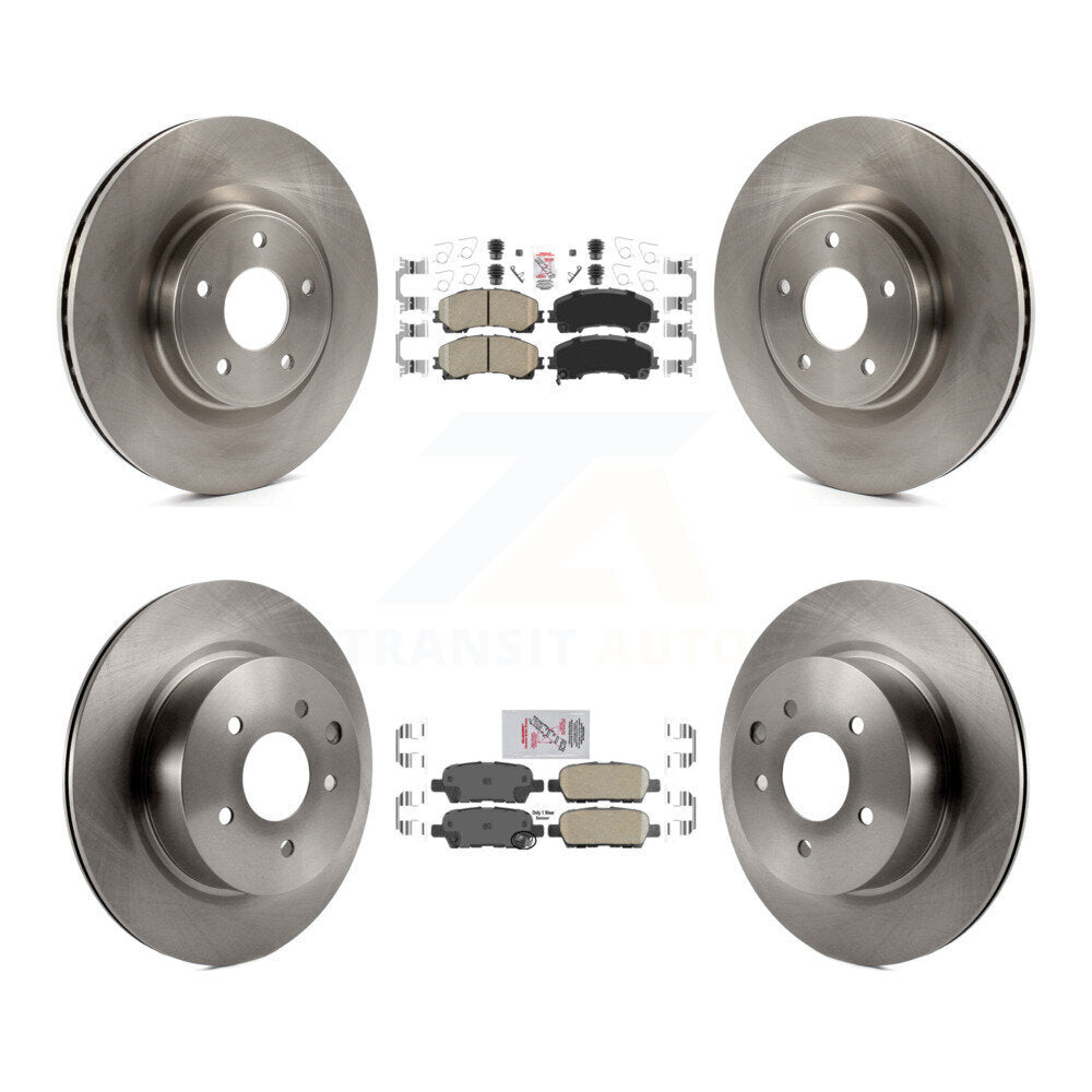 Transit Auto K8A-106860 Disc Brake Kit for 2016-2017 INFINITI QX50 - Front and Rear product image