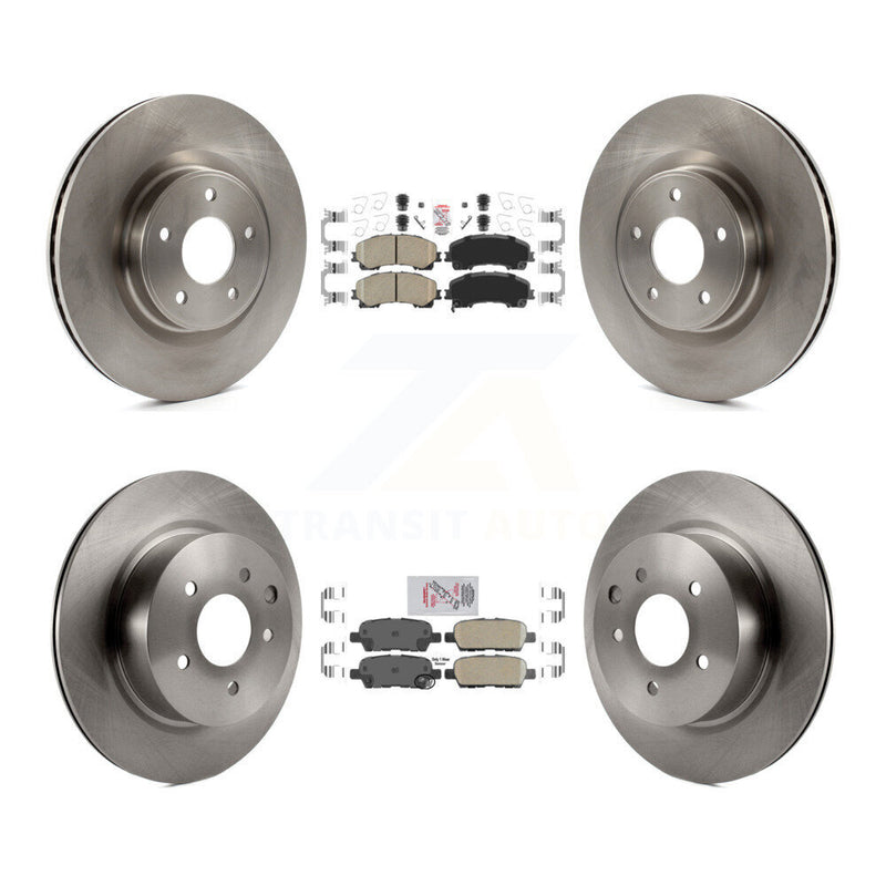 Transit Auto K8A-106860 Disc Brake Kit for 2016-2017 INFINITI QX50 - Front and Rear product image