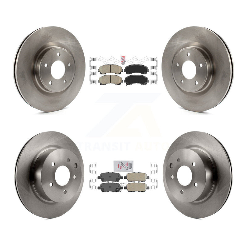 Transit Auto K8A-106862 Disc Brake Kit for 2016-2017 INFINITI QX50 - Front and Rear product image