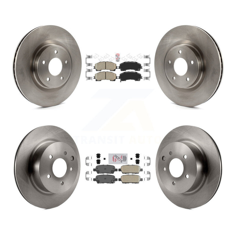 Transit Auto K8A-106863 Disc Brake Kit for 2016-2017 INFINITI QX50 - Front and Rear product image