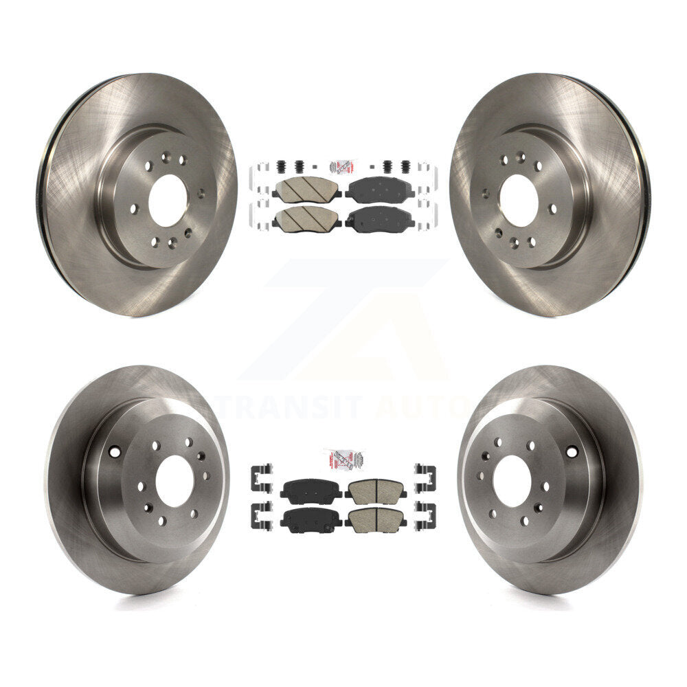 Transit Auto K8A-106877 Disc Brake Kit for 2009-2011 Kia Borrego - Front and Rear product image