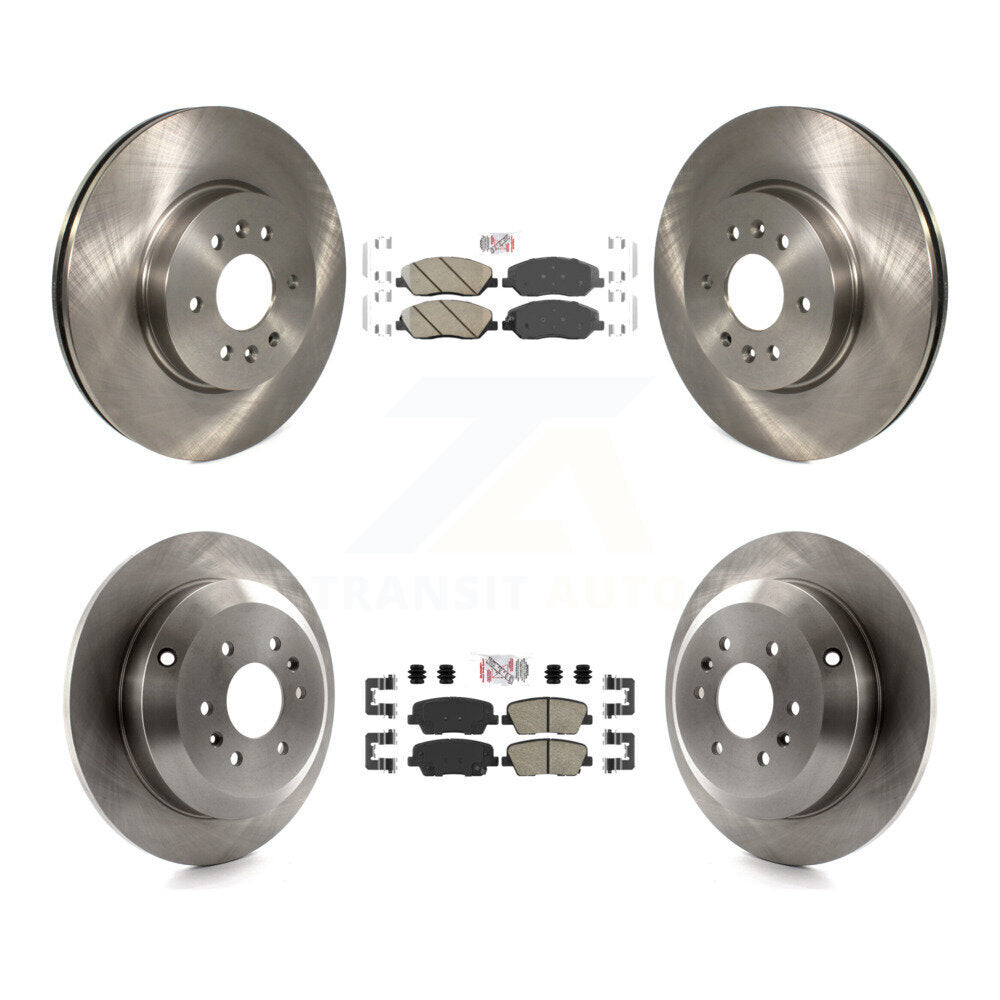 Transit Auto K8A-106880 Disc Brake Kit for 2009-2011 Kia Borrego - Front and Rear product image