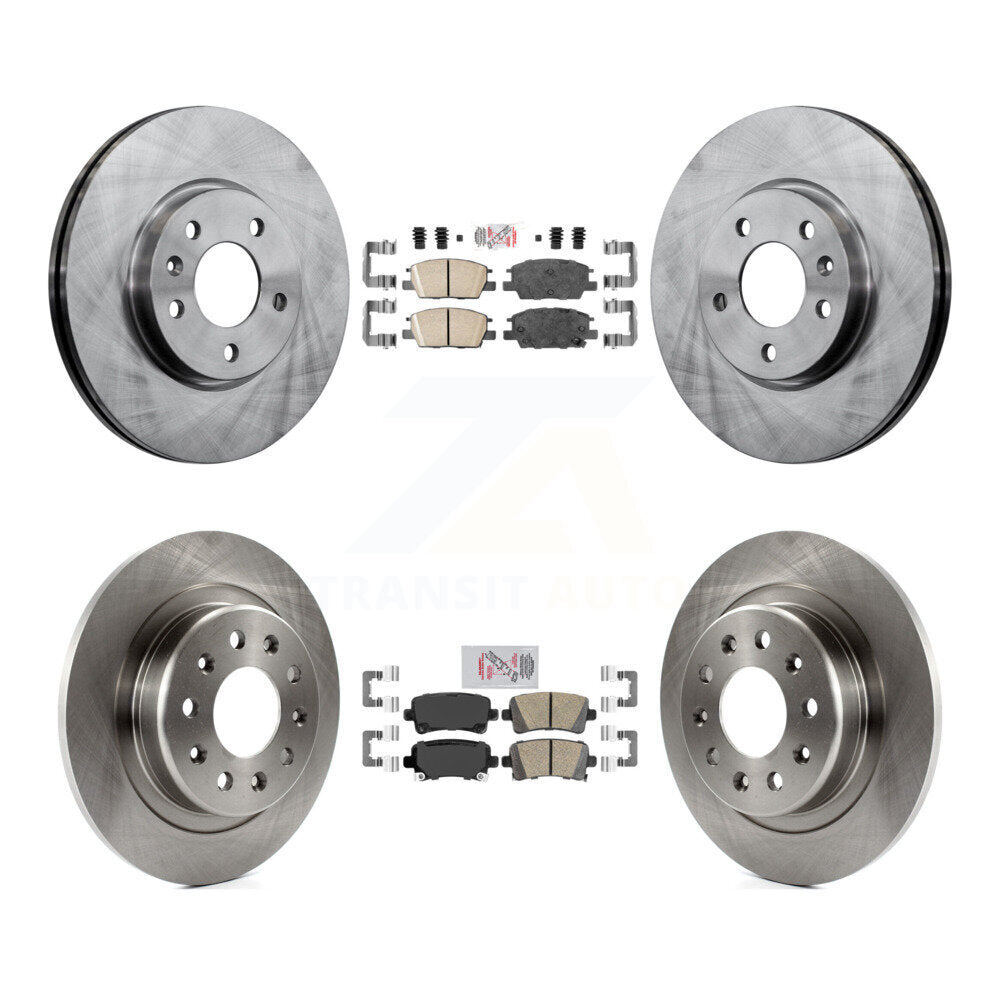 Transit Auto K8A-106887 Disc Brake Kit for 2016 Chevrolet Malibu - Front and Rear product image