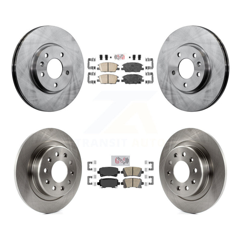 Transit Auto K8A-106887 Disc Brake Kit for 2016 Chevrolet Malibu - Front and Rear product image