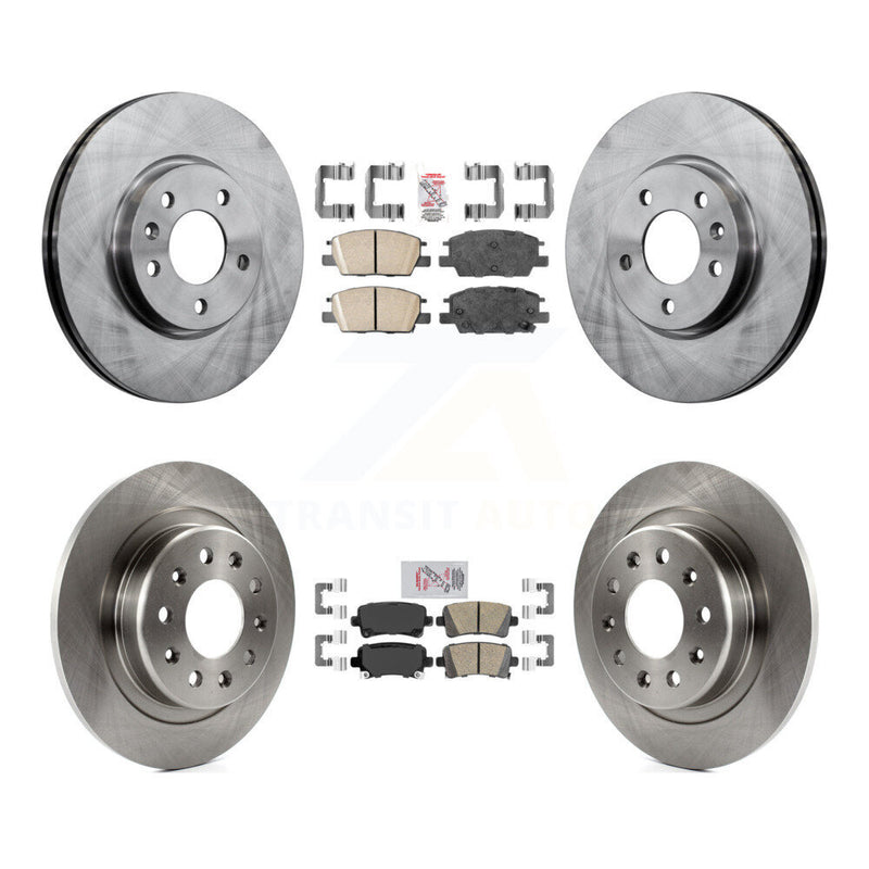 Transit Auto K8A-106888 Disc Brake Kit for 2016 Chevrolet Malibu - Front and Rear product image