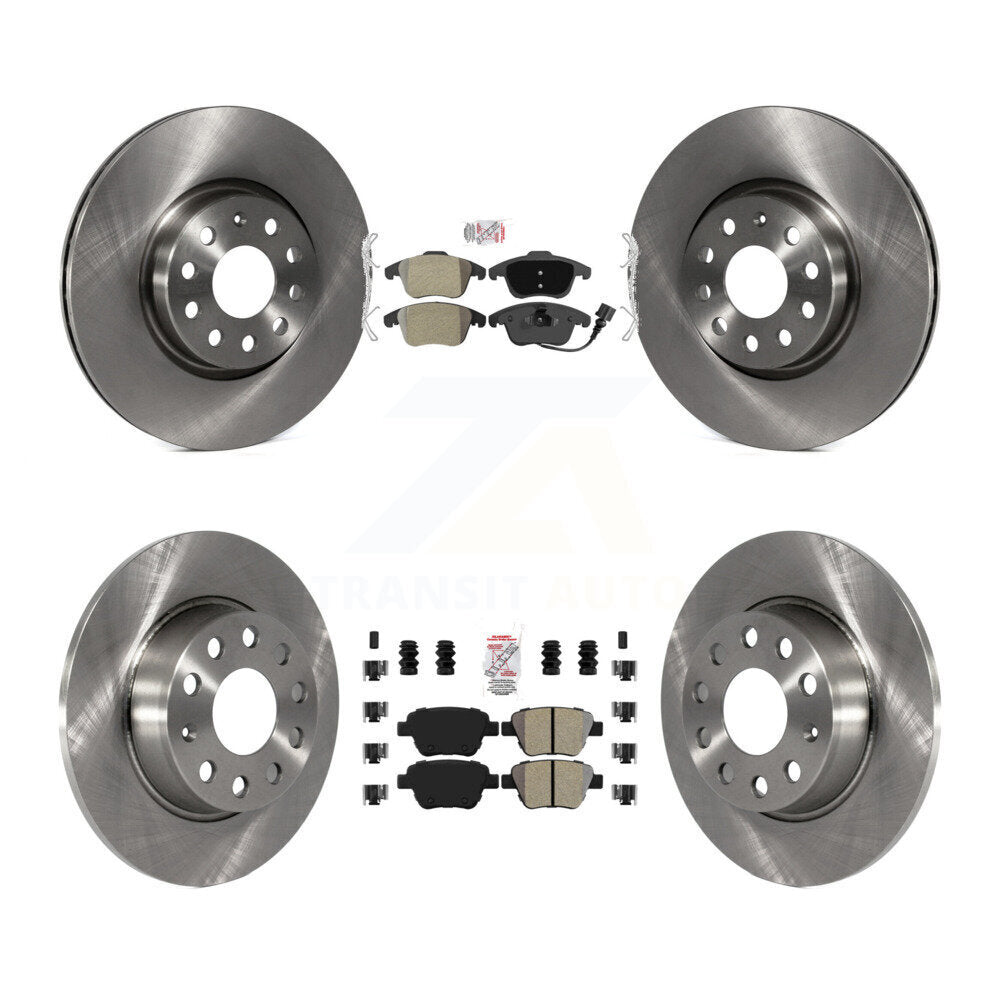 Transit Auto K8A-106889 Disc Brake Kit for 2012-2014 Volkswagen Passat - Front and Rear product image