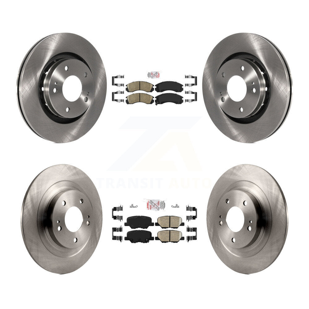 Transit Auto K8A-106902 Disc Brake Kit for 2018-2020 Mitsubishi Outlander PHEV - Front and Rear product image