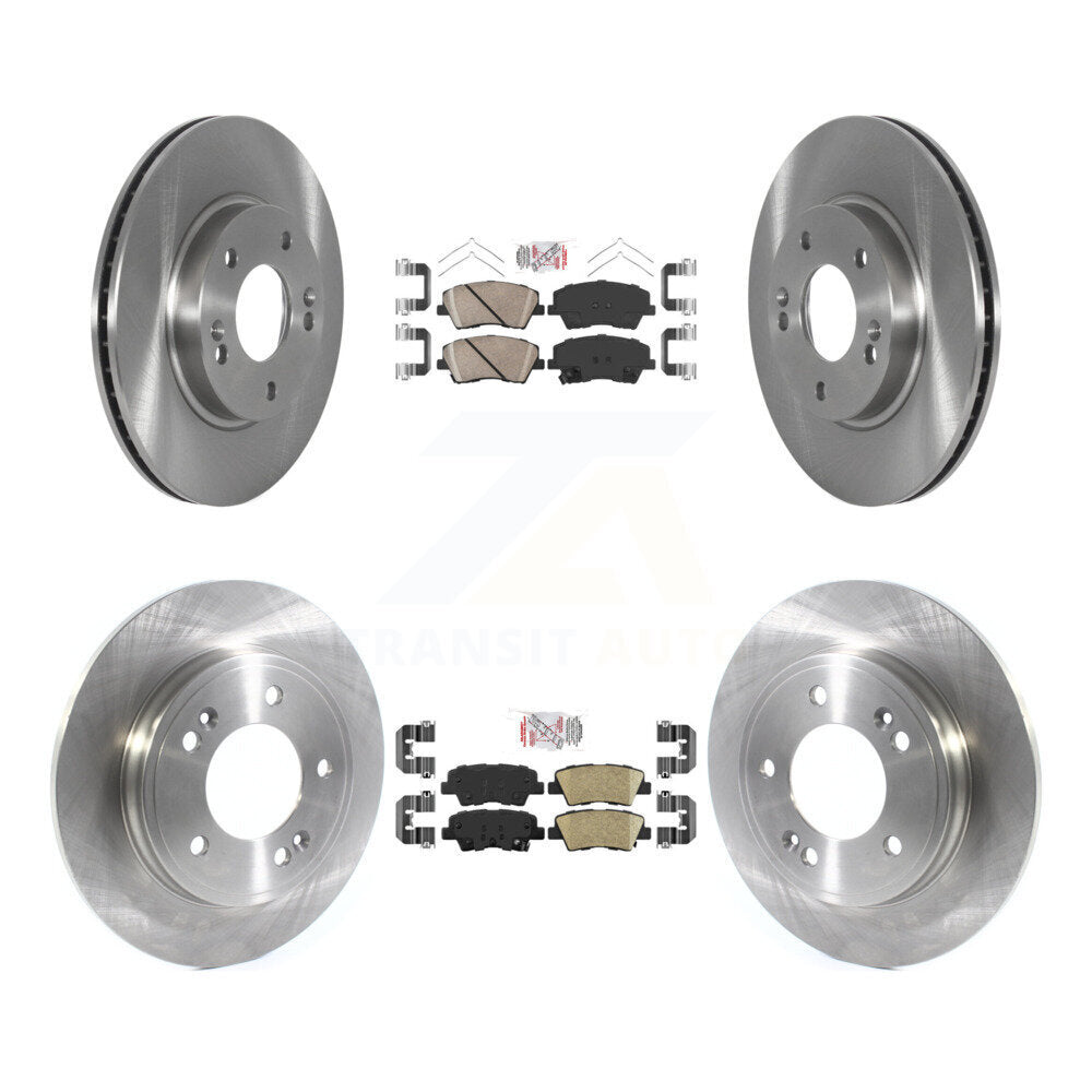 Transit Auto K8A-106908 Disc Brake Kit for 2017-2022 Kia Niro, Hyundai Ioniq - Front and Rear product image
