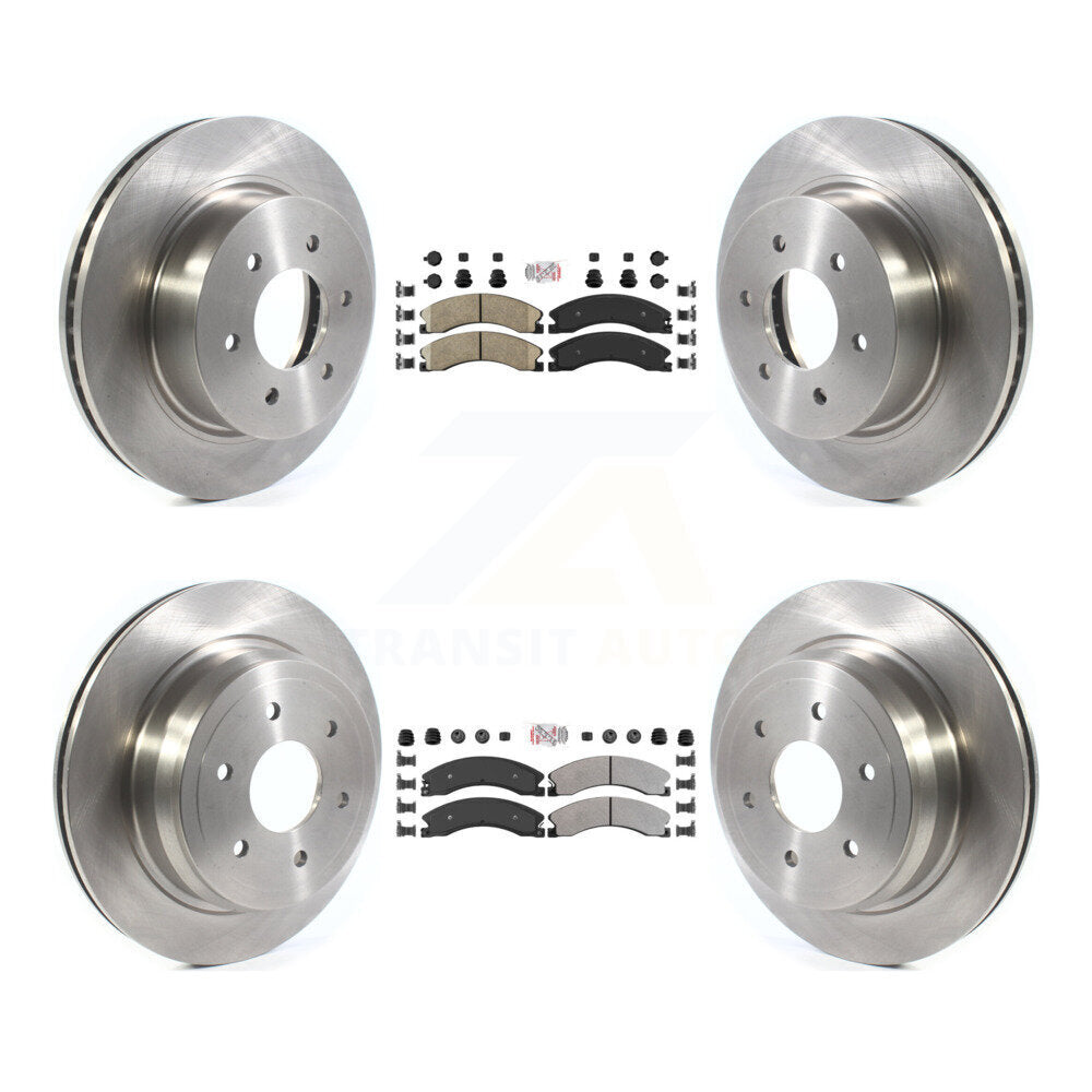 Transit Auto K8A-106916 Disc Brake Kit for 2016-2024 Nissan TITAN XD - Front and Rear product image