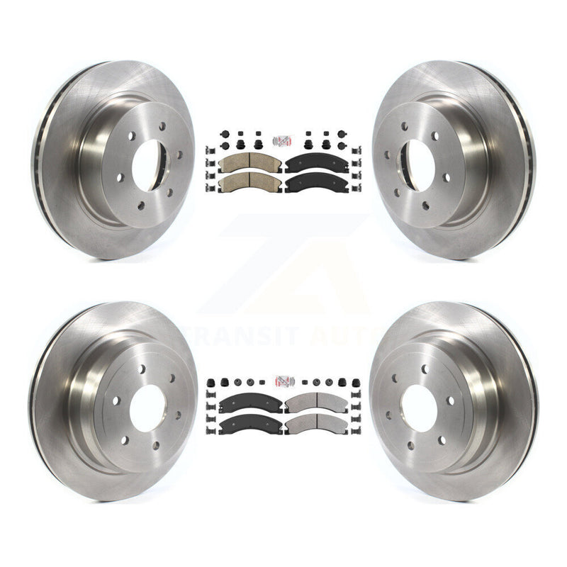 Transit Auto K8A-106916 Disc Brake Kit for 2016-2024 Nissan TITAN XD - Front and Rear product image