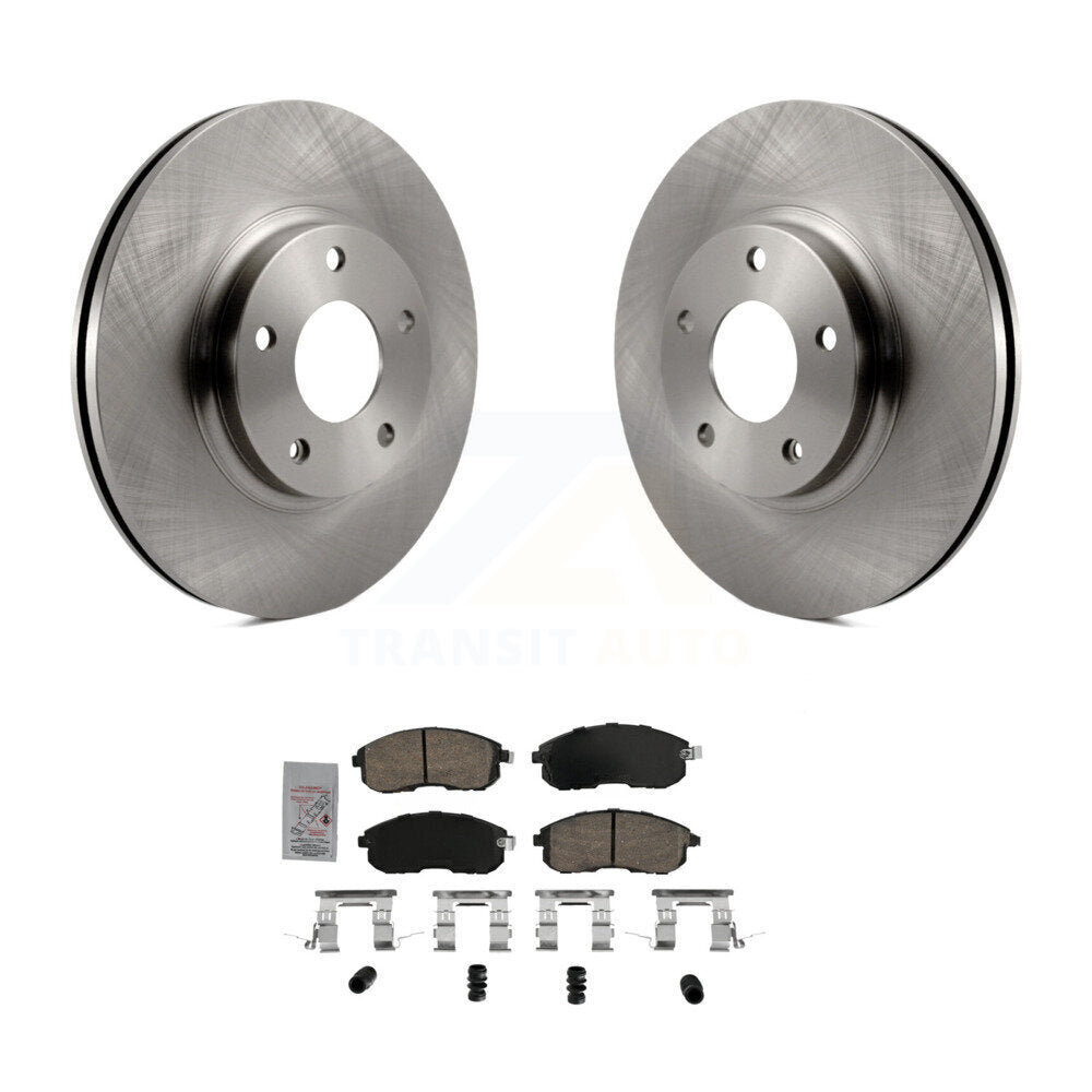 Transit Auto K8A-106999 Disc Brake Kit for 2002-2006 Nissan Altima, INFINITI I35 - Front product image