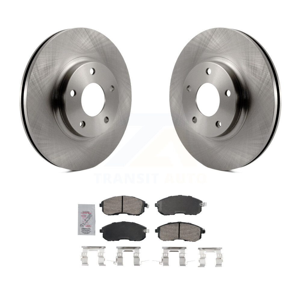 Transit Auto K8A-107000 Disc Brake Kit for 2002-2006 Nissan Altima, INFINITI I35 - Front product image