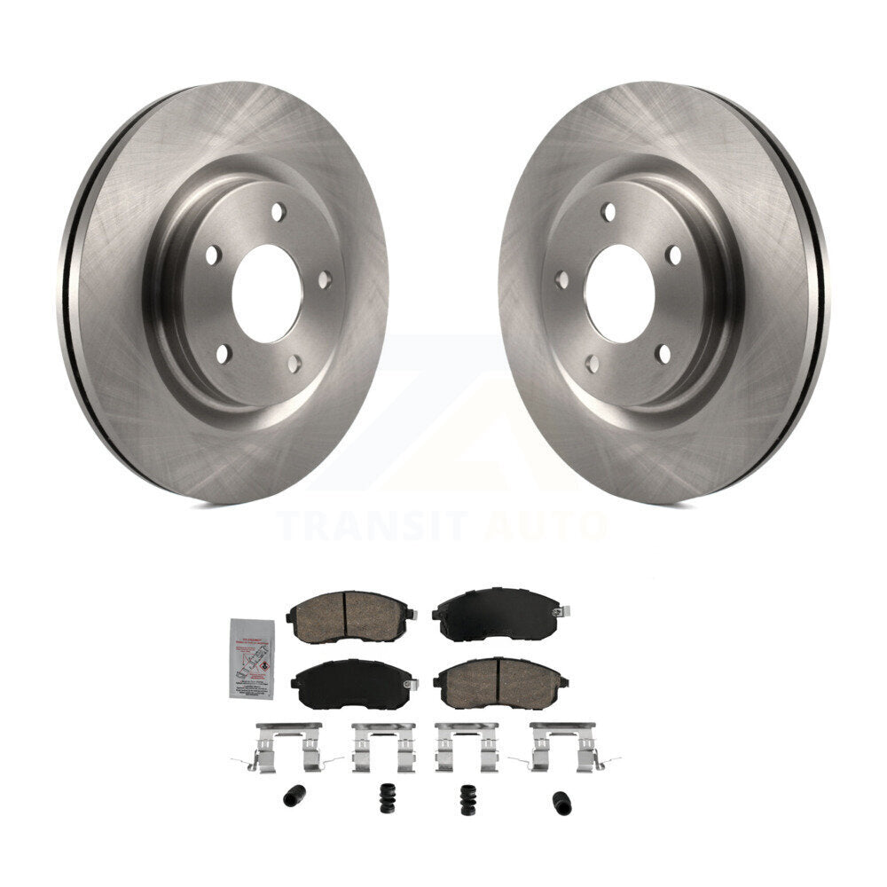 Transit Auto K8A-107080 Disc Brake Kit for 2017-2019 Nissan Sentra - Front product image